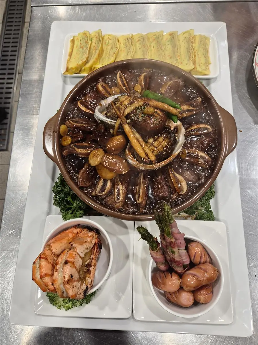 강남 블렌딩 전복 소갈비찜